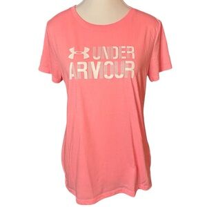 Under Armour Women’s Pink Graphic Short Sleeve Tee